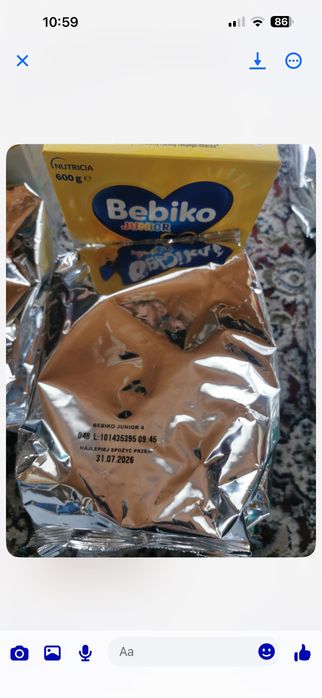 Mleko BEBIKO tanio 40 sztuk