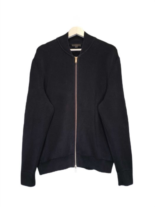 Sweter Rozpinany COS Męski Granatowy Basic S/M