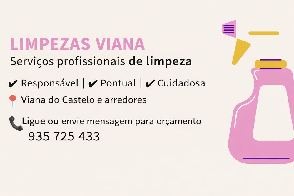 Limpezas Domésticas e de Escritório – Viana do Castelo