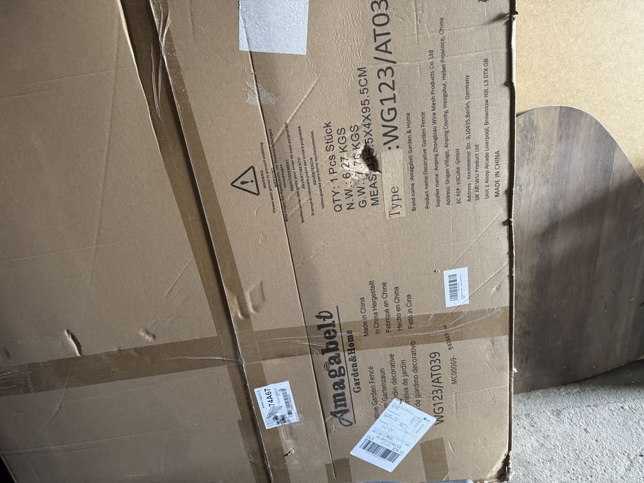 Ogrodzenie ogrodowe Metalowe 1,12 x 0,9m 6sztuk