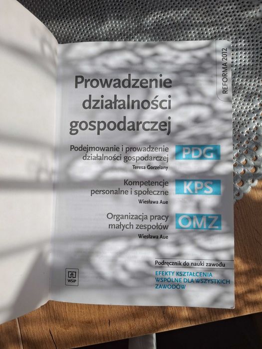 Prowadzenie działalności gospodarczej - podręcznik
