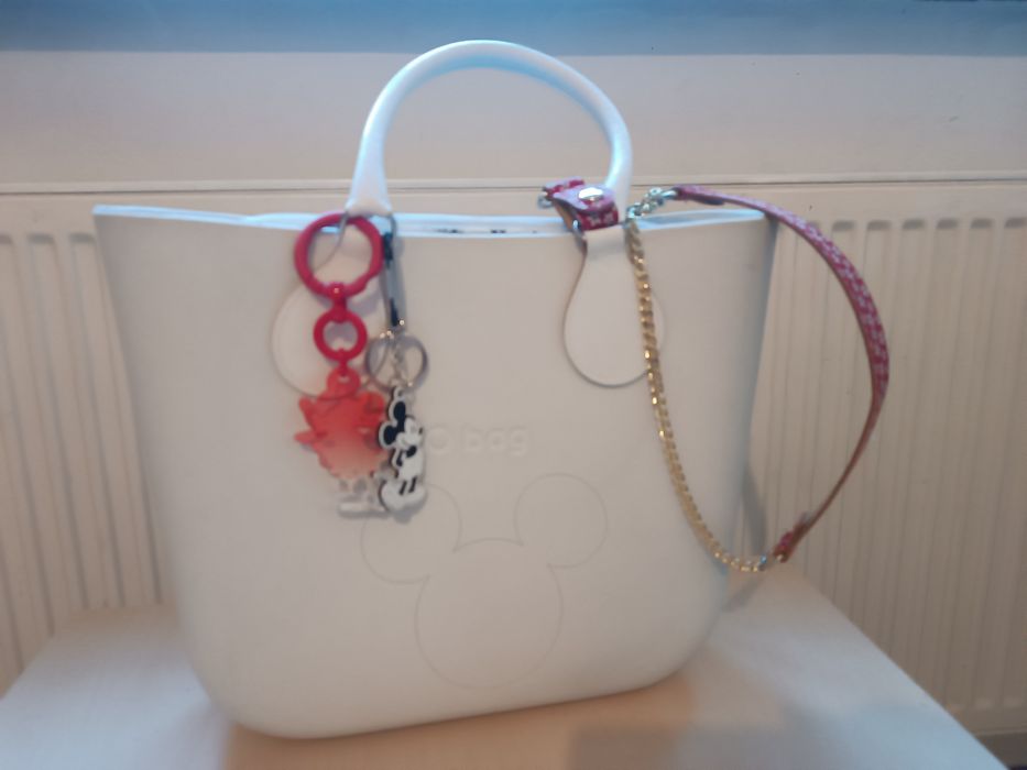 Obag torba biała myszka Mickey