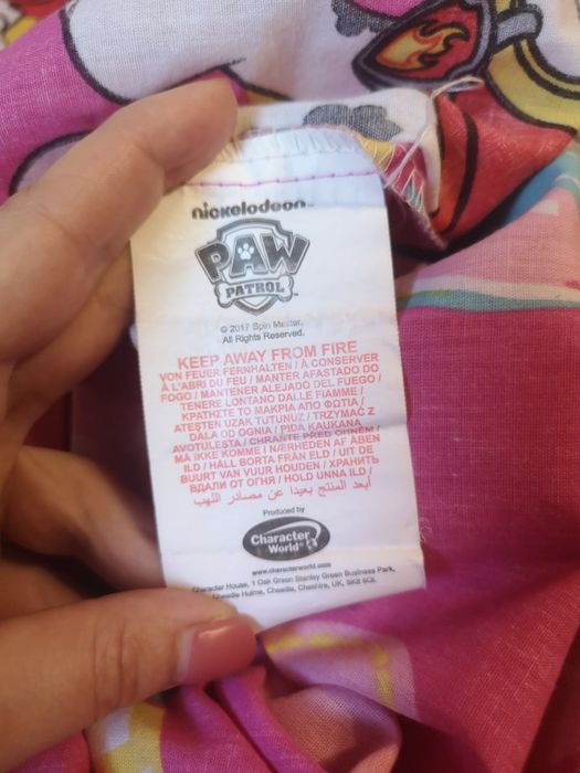 постільна білизна постіль підковдра щенячий патруль на дитяче ліжко