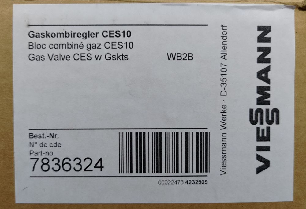 Viessmann Armatura gazowa CES10