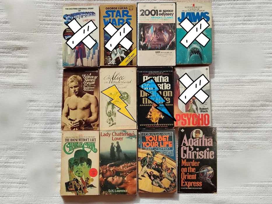 Livros em inglês (êxitos no cinema)