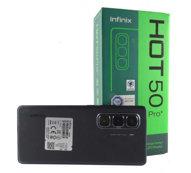 Nowy Smartfon INFINIX Hot 50 8/256GB Sleek Black Helio G100