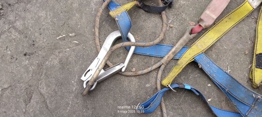 Szelki bezpieczeństwa na wysokośc