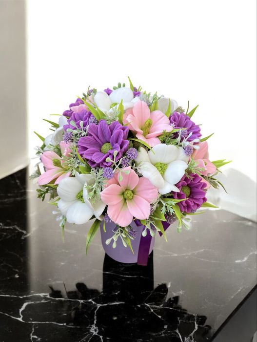 Букеты из мыла/Букет з мила, мильних квітів