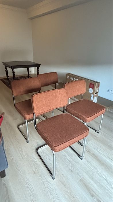 Conjunto 4 Cadeiras Estofadas NOVAS