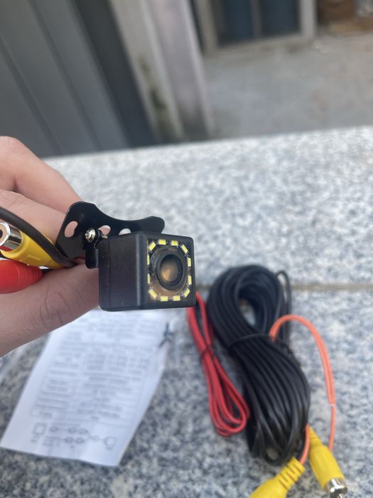 Câmera Marcha-Atrás Traseira UNIVERSAL 12 Leds NOVA Á Prova de Água