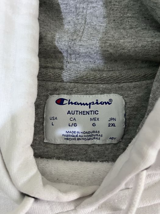 худи Champion белая