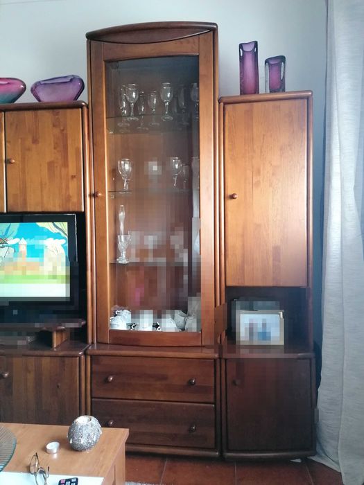 Móvel inteiro por módulos pinho maciço muito bom64284104800771124