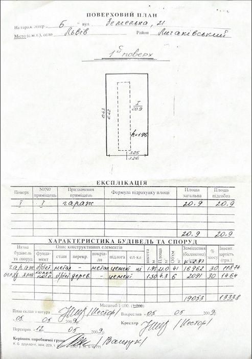 Продам гараж 20,9 м² у ГК «Ковельський» (вул. Земельна, 21) | Право власності | Світло | Яма