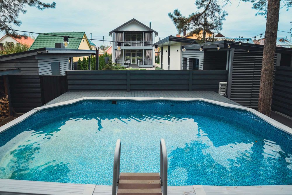 Подобова оренда будинків у лісі з чаном та лазнею, приватна територія