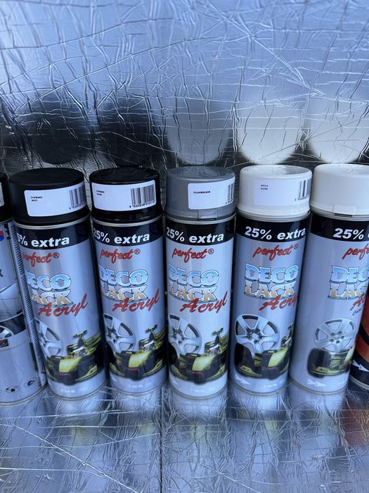 Краска для дисков APP 0,6 - 225грн/фарба для дисків Perfect 0,5 -179