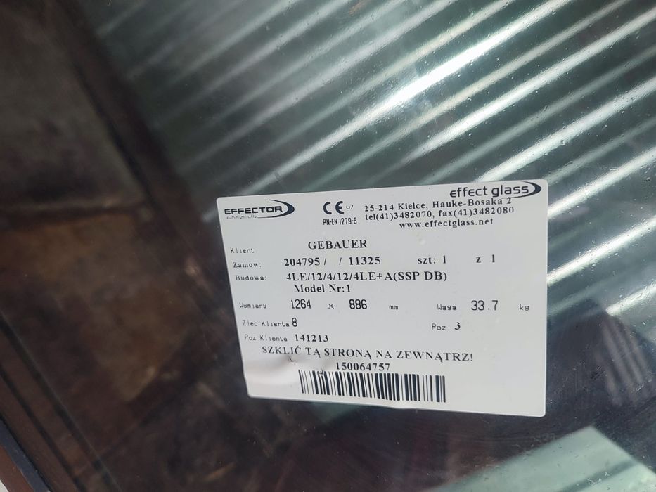 Okna pcv nie otwierane nowe