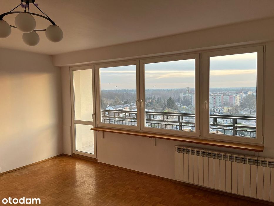 72m², 3pok ,8 piętro, balkon, winda, dwustronne, piwnica, bez prowizji