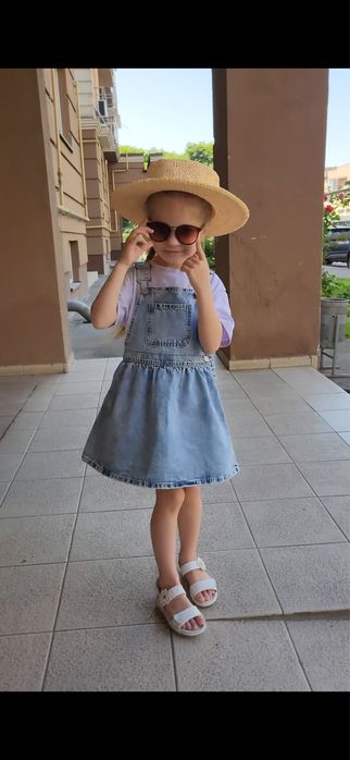 Продам джинсовий сарафан