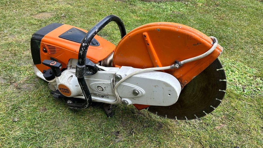 Pila spalinowa do ciecia metalu betonu Stihl ts 800 tarcza 400 mm