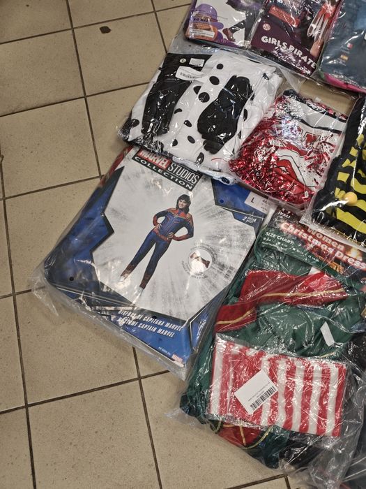 Box nowych strojów karnawałowych mix pakiet karnawałowy