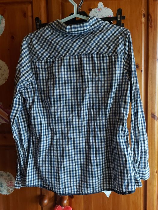 Koszula męska w kratę rozmiar XL