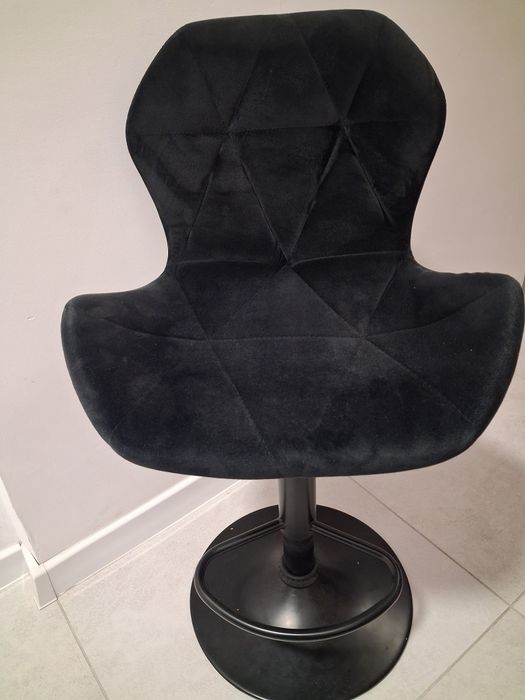 Hoker barowy 2 szt welurowy