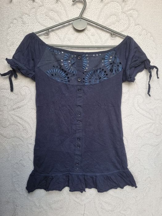 Blusa azul Stradivarius TM S  BS 128