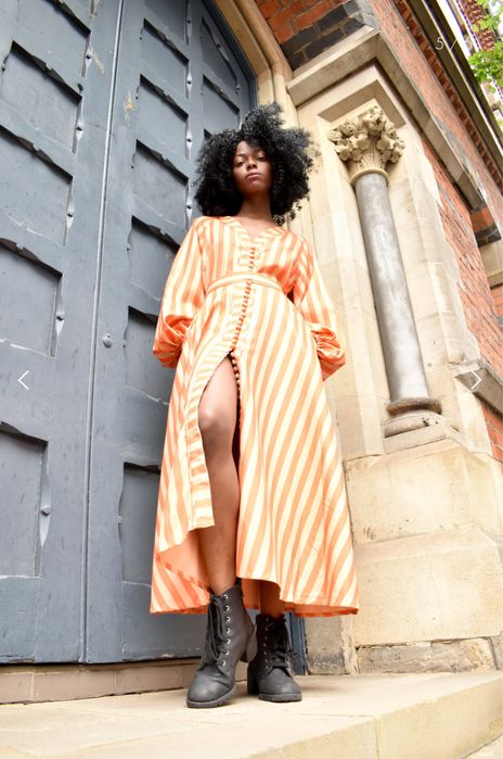 Платье YAS, лен, размер М