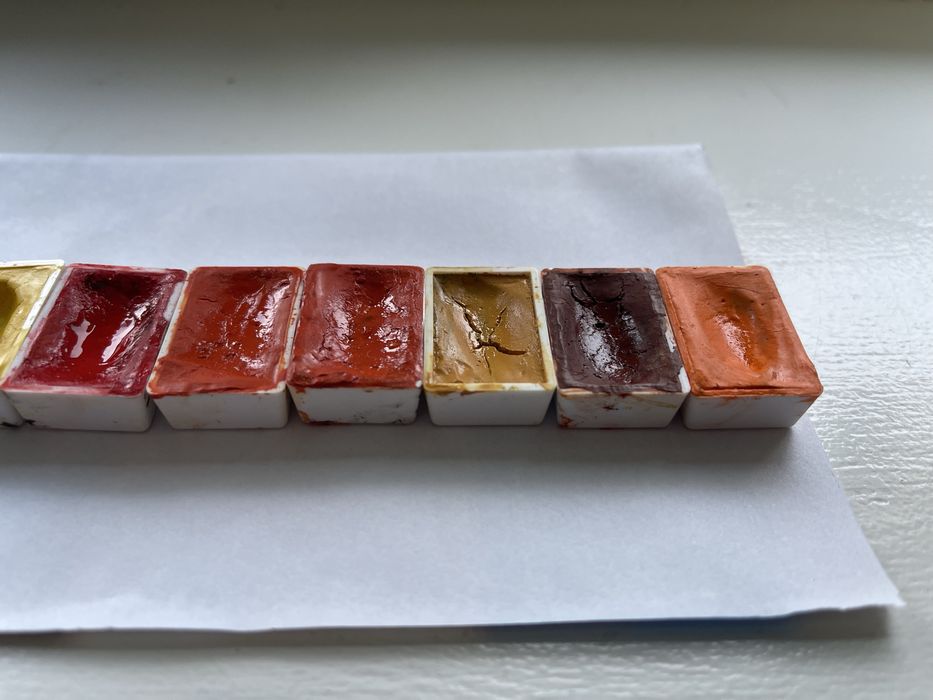 Farby akwarelowe St. Petersburg „3K” – kostki