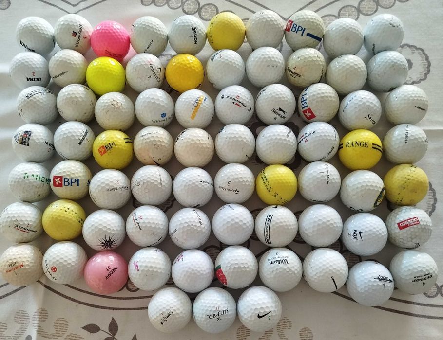 Lote de Bolas de Golfe