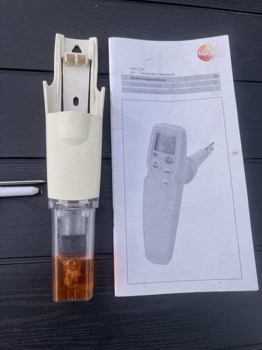 Ph метр Testo 205 для заміру значення ph та температури