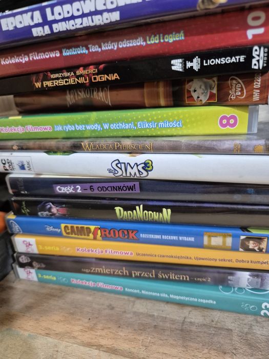 Filmy dvd x 60 szt. Całość