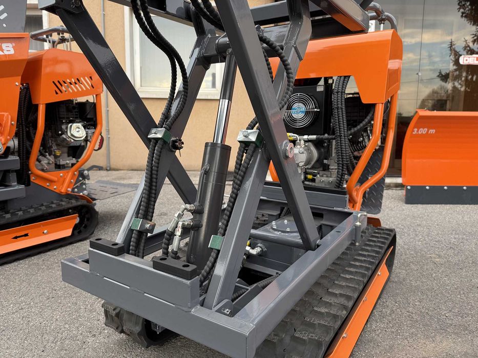 Dumper de rastro V3000H–500 kg–Descarga alta 10cv E-start c/IVA