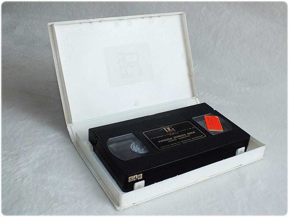 Kaseta VHS Powrót Słodkiego''Kwagga Strikes Back'' Film Video ORYGINAŁ