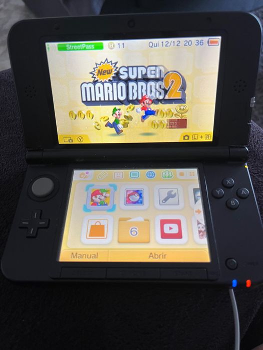 nitendo 3DS XL vermelha