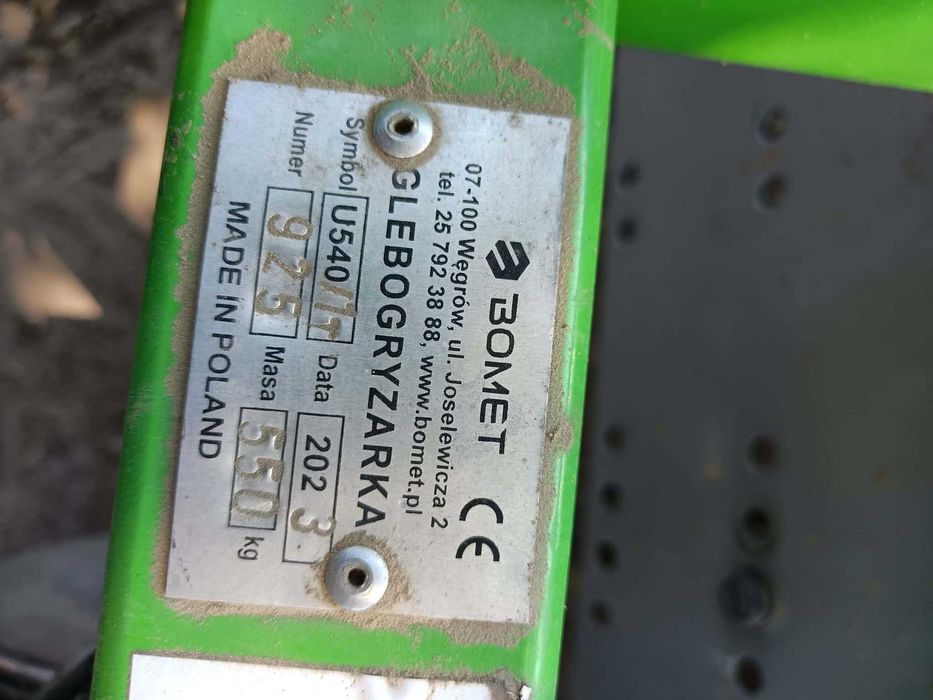 Glebogryzarka bomet 1.8 vega