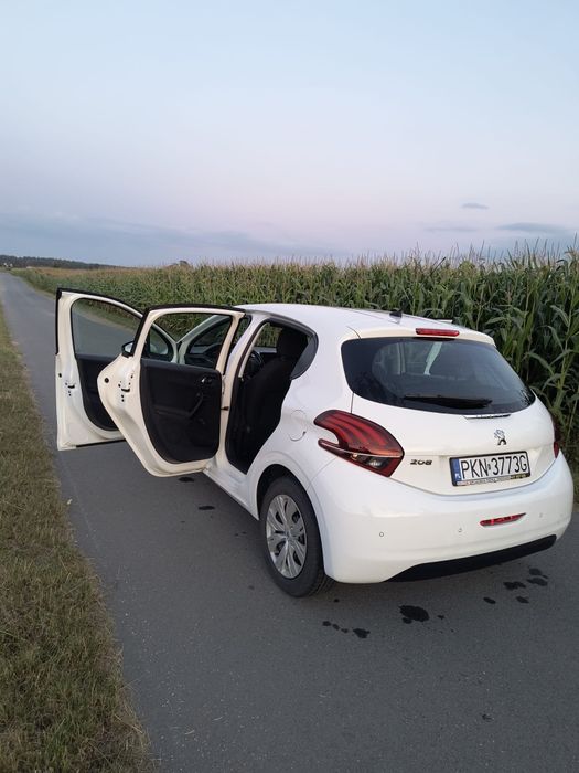 Biały Peugeot 208