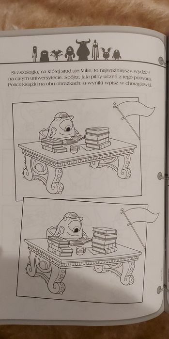 Kolorowanka Potwory i Spółka Disney Pixar KupMiChceTo