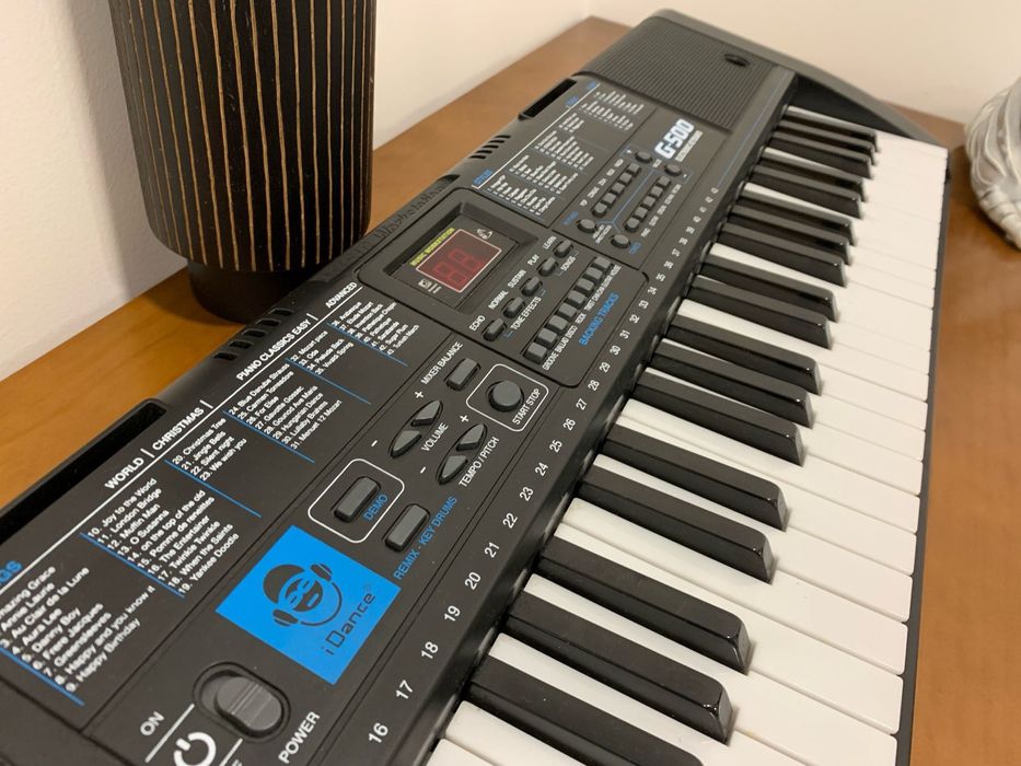 Teclado Musical Eletrônico G-500