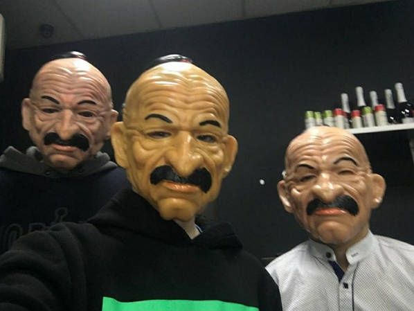 Маска Козак Фантомас Шрек Фиона Бетмен Джокер Обезьяна НЛО Кобра Крик