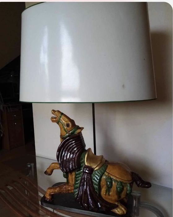 Lampa stolowa ceramiczna ( kon)
