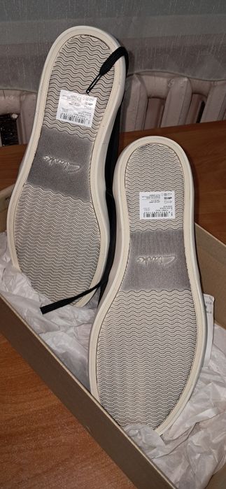 Шкіряні кеди Clark's Torbay Rand нові 44 розмір
