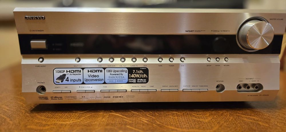 Amplituner Onkyo TX -SR606 i adapter