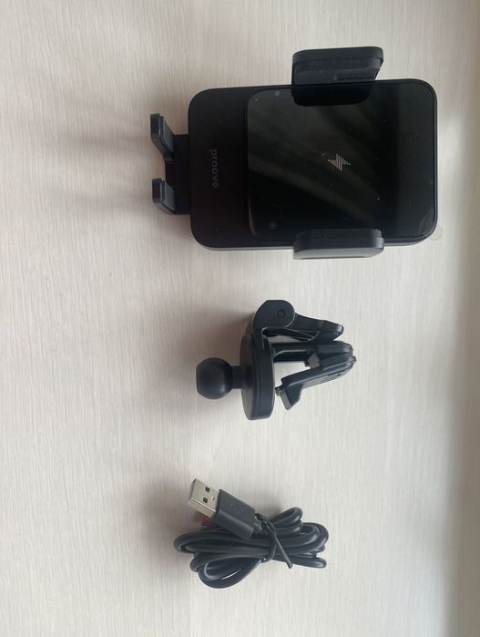Автомобільний тримач з бездротовою зарядкою Proove Sonic 15W