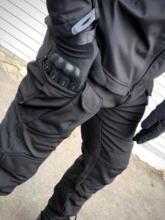 Чорний Чоловічий костюм Softshell надійний зручний акційна ціна 1995
