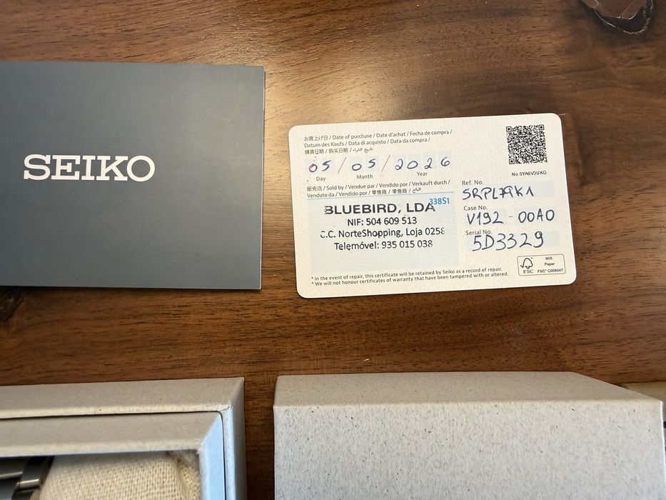 Relógio Seiko Speedtimer Verde Claro com duas pulseiras extras!
