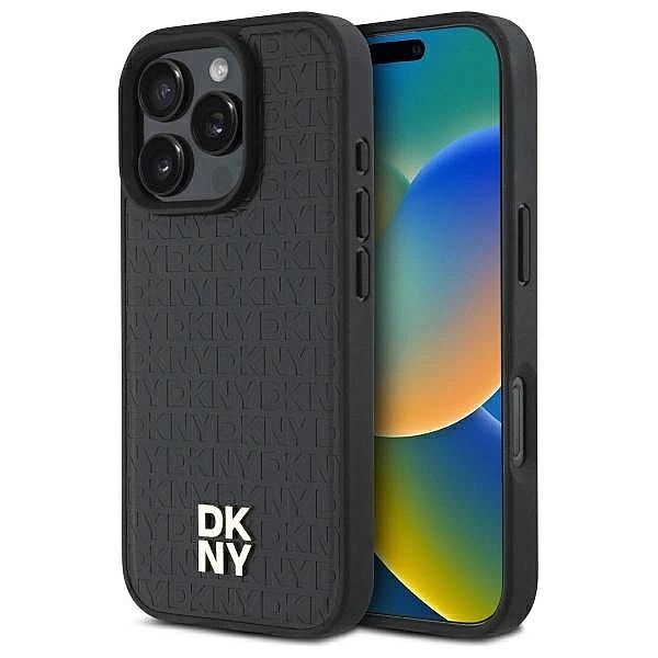 DKNY DKHMP16LPSHRPSK iPhone 16 Pro 6.3" hardcase czarny/black Repeat P