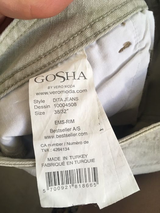 Rurki dżinsy Vero moda M 38 jak nowe