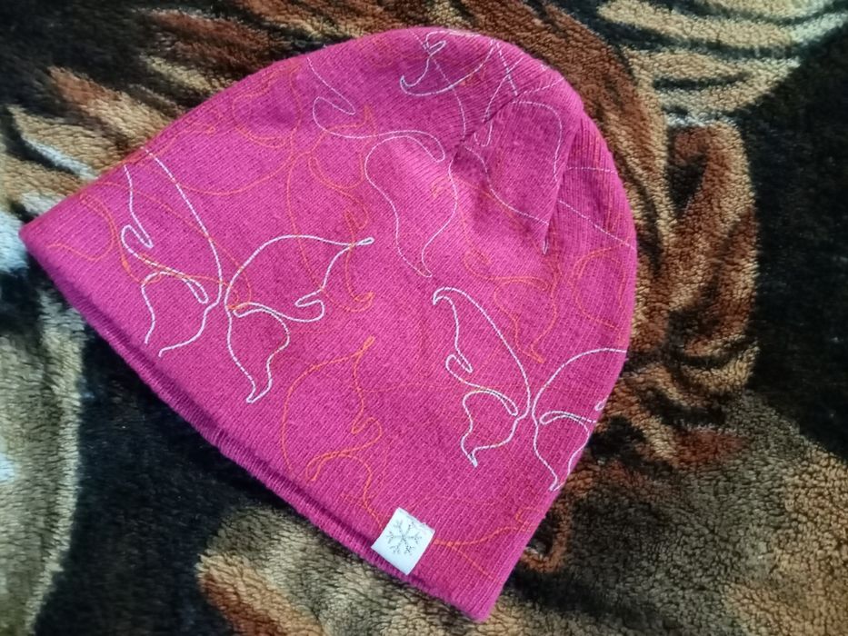 Кепка, шапка розовая