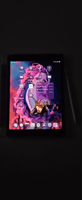 iPad 9 64 GB + Apple Pencil 1. gen + etui + szkło + pudełka